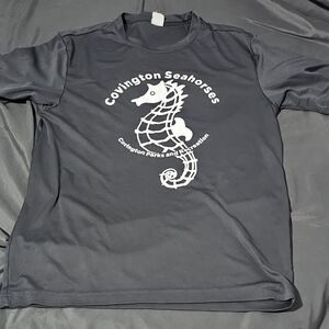 Gildan Gray Covington Seahorses T-Shirt